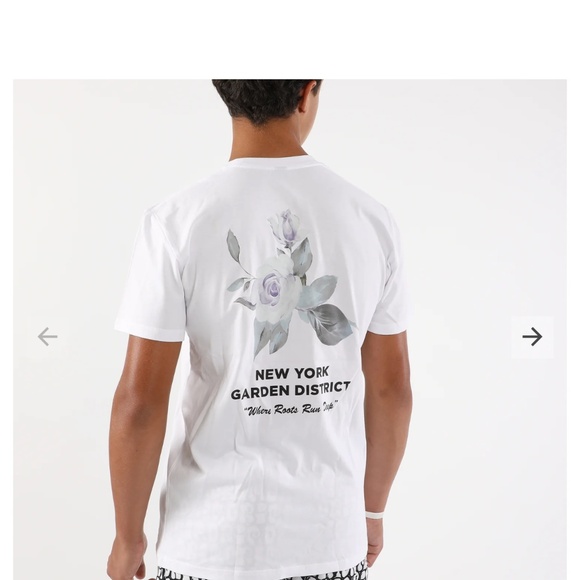 THE DRIP SHOP ROSE GARDEN TEE - Picture 2 of 7